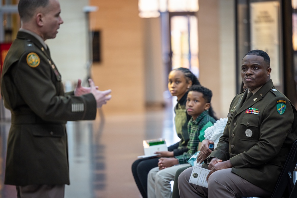 Dallas native directly commissioned to captain at the National Museum of the Marine Corps