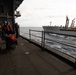 USS Bataan Conducts a Replenishment-At-Sea