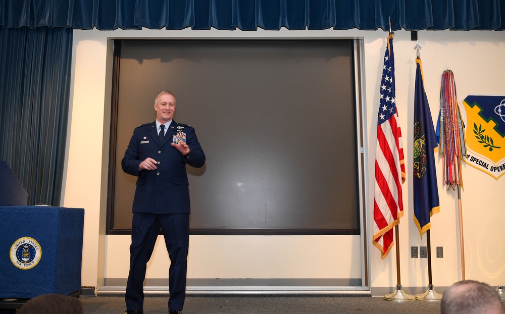 193rd Special Operations Support Squadron Change of Command