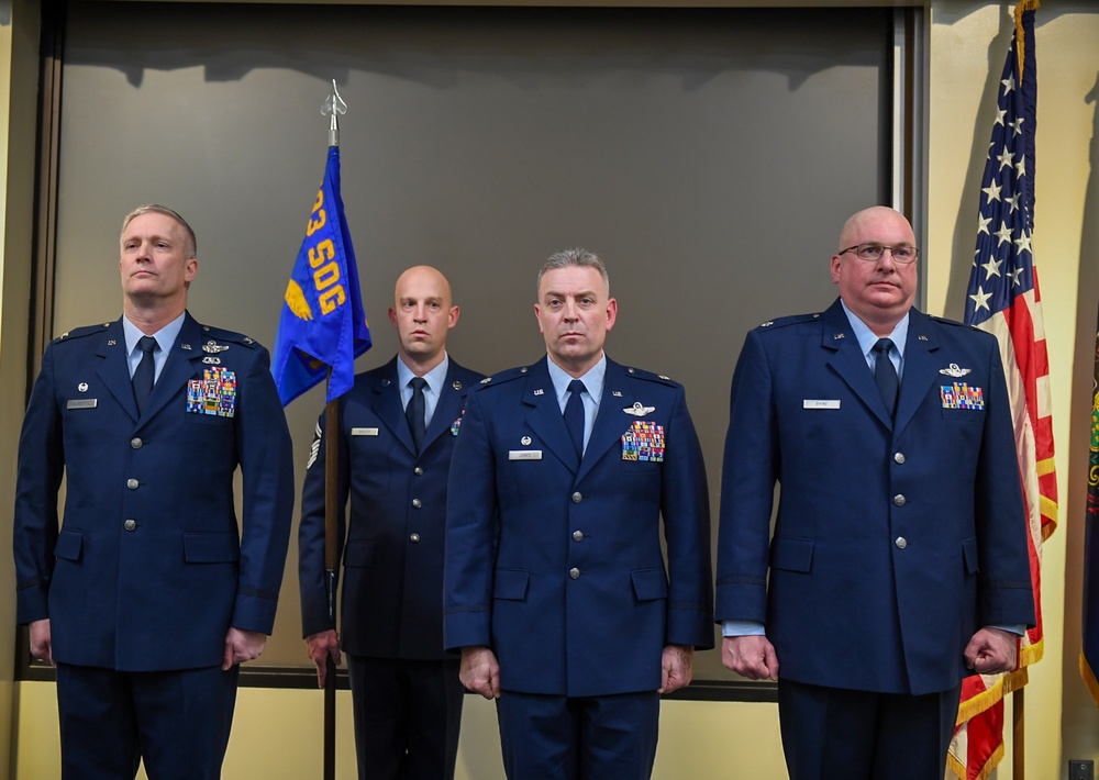 193rd Special Operations Support Squadron Change of Command