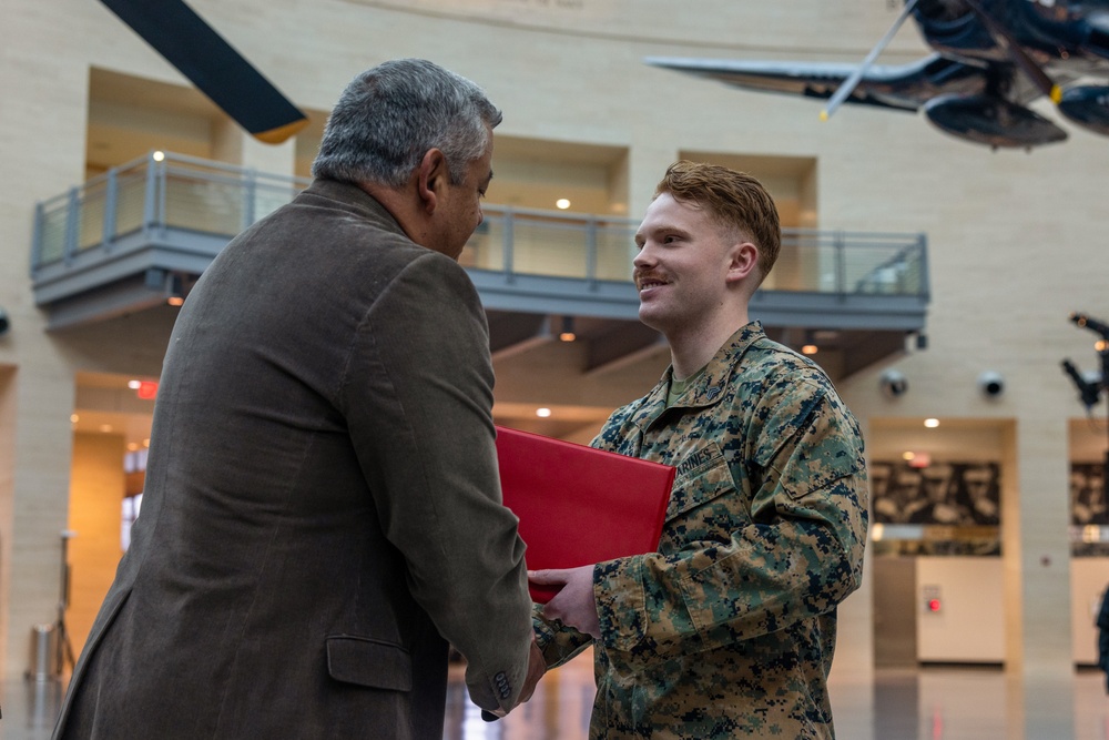 Sergeant Mitchell Johnson's Promotion Ceremony