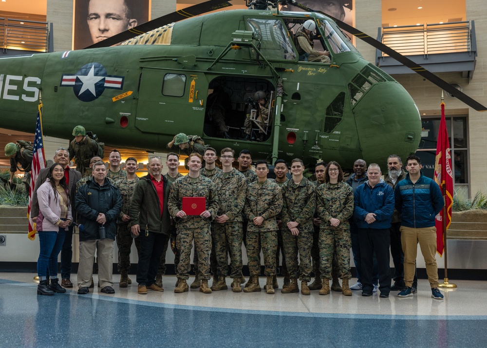 Sergeant Mitchell Johnson's Promotion Ceremony