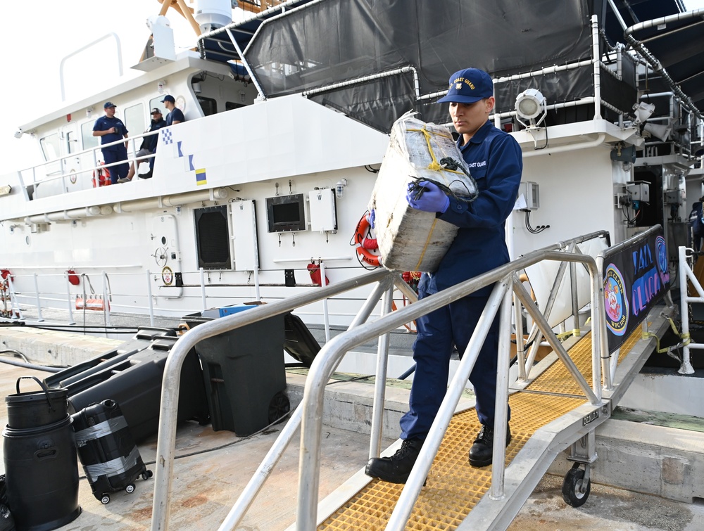 Coast Guard offloads more than $32 million in illegal narcotics