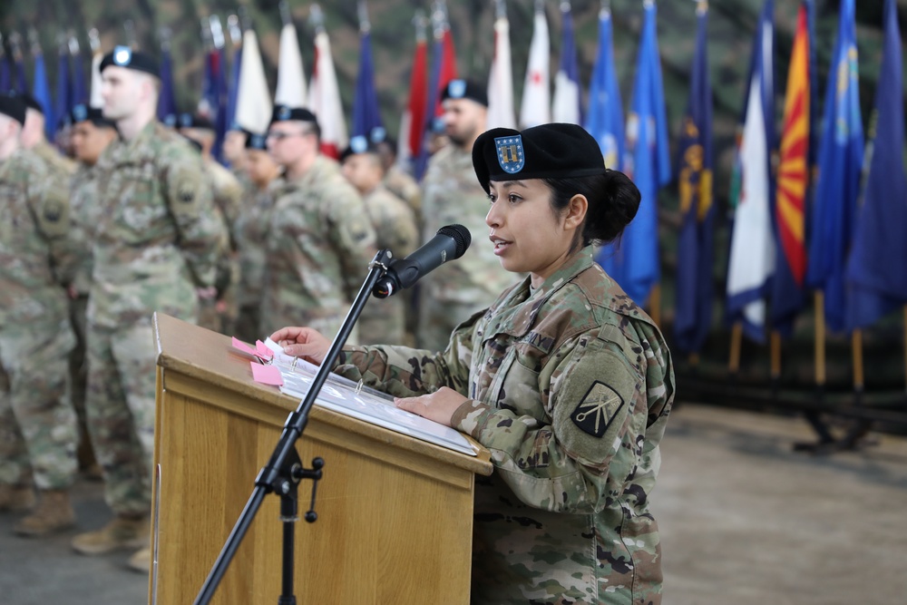 66th Transportation Company Change of Command