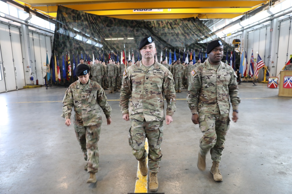 66th Transportation Company Change of Command