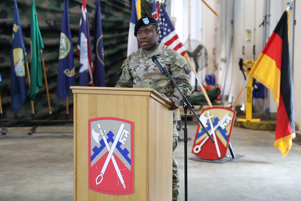 66th Transportation Company Change of Command