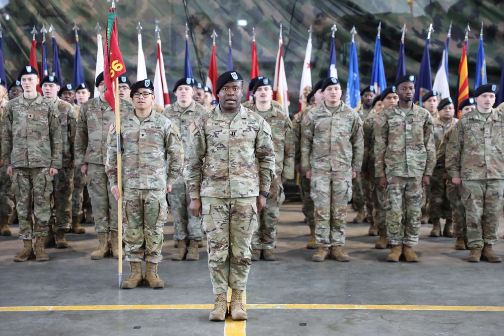 66th Transportation Company Change of Command