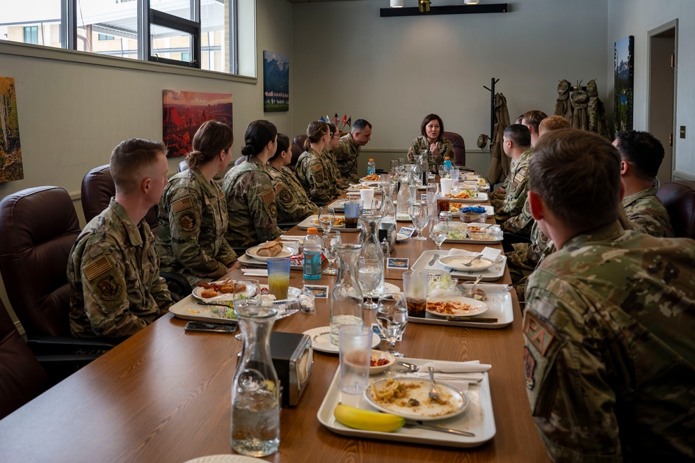 Chief Master Sgt. of the Air Force visits 419th Fighter Wing