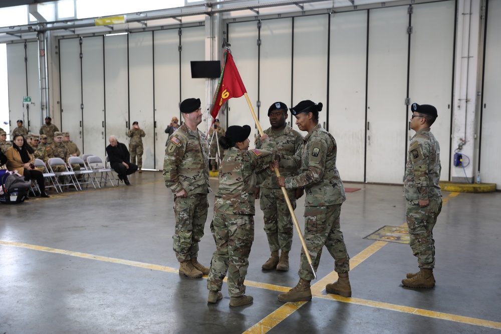 66th Transportation Company Change of Command