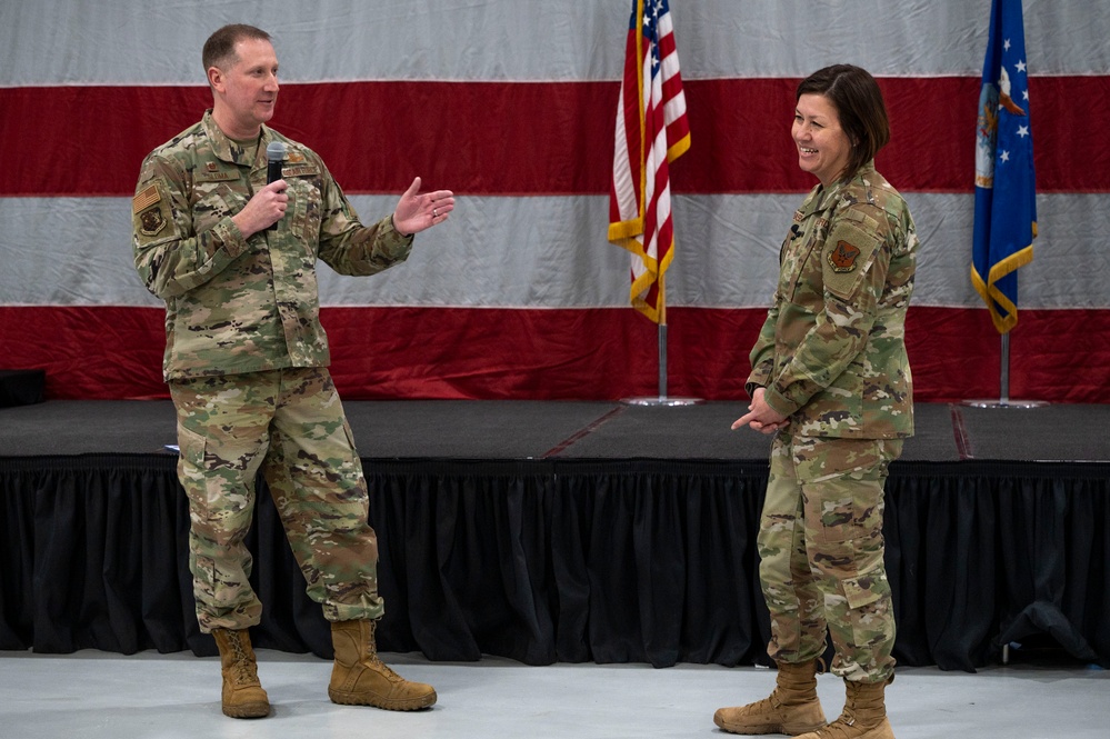 Chief Master Sgt. of the Air Force visits 419th Fighter Wing