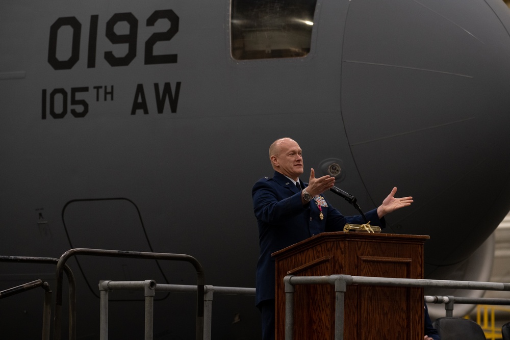 105th Airlift Wing Change of Command