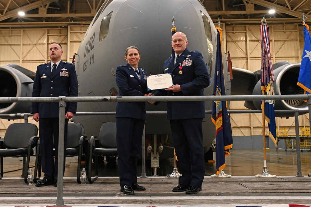 105th Airlift Wing Change of Command