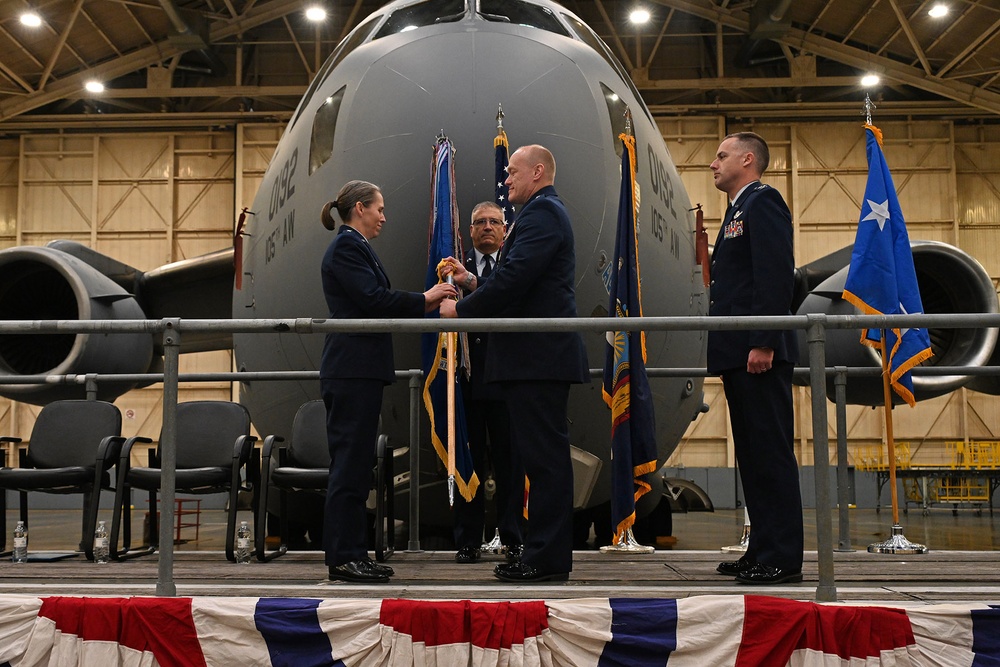 105th Airlift Wing Change of Command