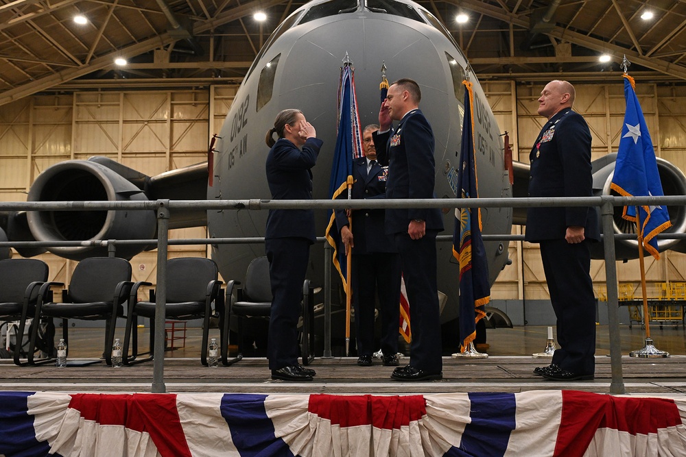 105th Airlift Wing Change of Command