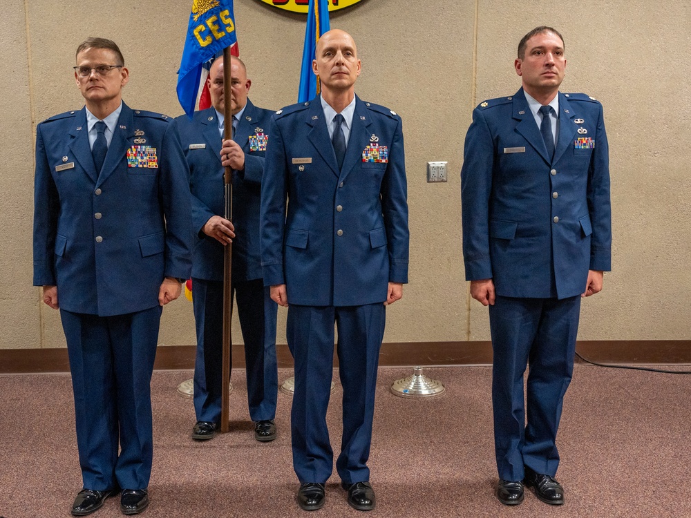 114th CES Change of Command