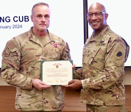 Deputy Wing Commander Receives Meritorious Service Medal for Time With Illinois Army National Guard Staff