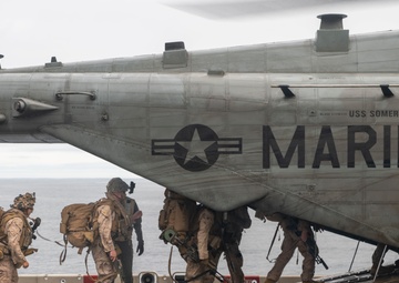 BLT 1/5 Departs USS Boxer for Platoon Reinforcement Mission