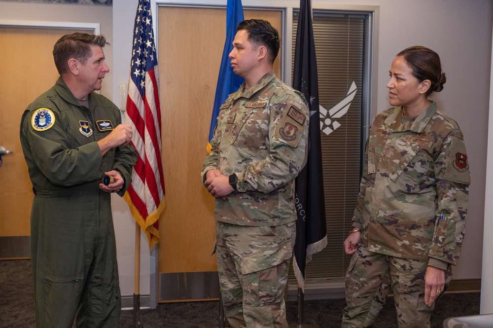 Airmen coined by AFRS commander