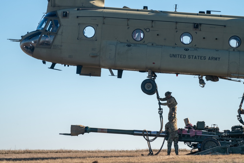 King of Battle gets a lift at Mihail Kogalniceanu Air Base