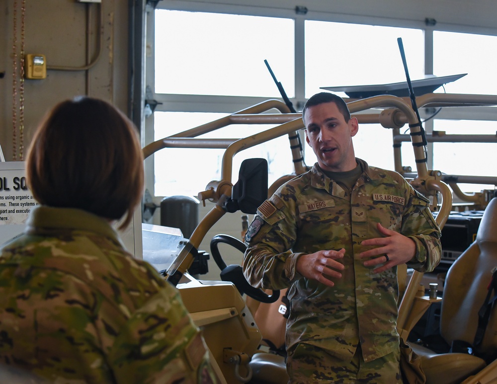 CMSAF JoAnne S. Bass Visits Utah Air National Guard