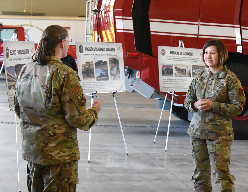 CMSAF JoAnne S. Bass Visits Utah Air National Guard