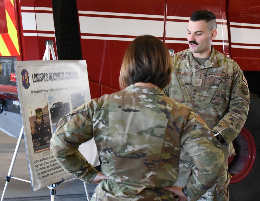 CMSAF JoAnne S. Bass Visits Utah Air National Guard