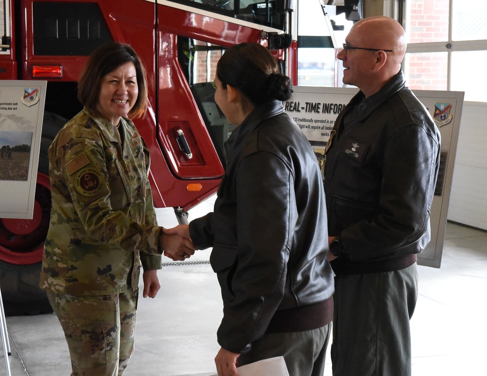 CMSAF JoAnne S. Bass Visits Utah Air National Guard