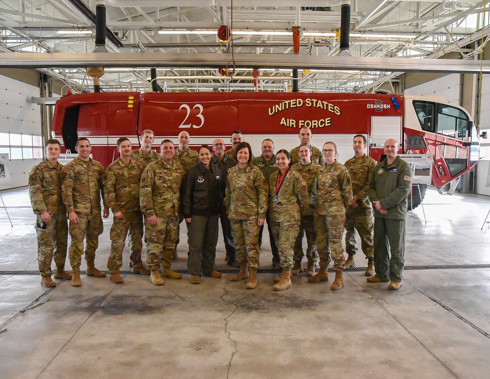 CMSAF JoAnne S. Bass Visits Utah Air National Guard