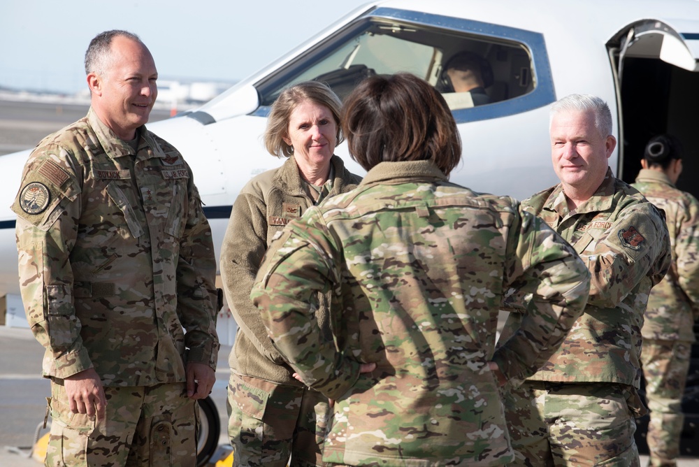 CMSAF JoAnne S. Bass Visits Utah Air National Guard