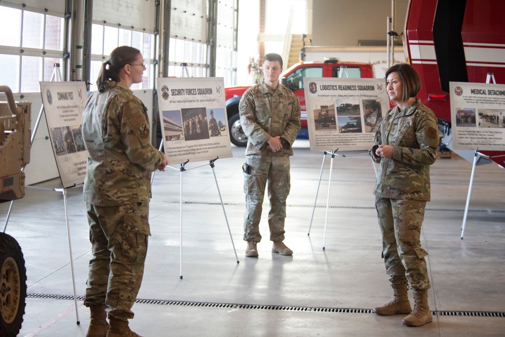 CMSAF JoAnne S. Bass Visits Utah Air National Guard