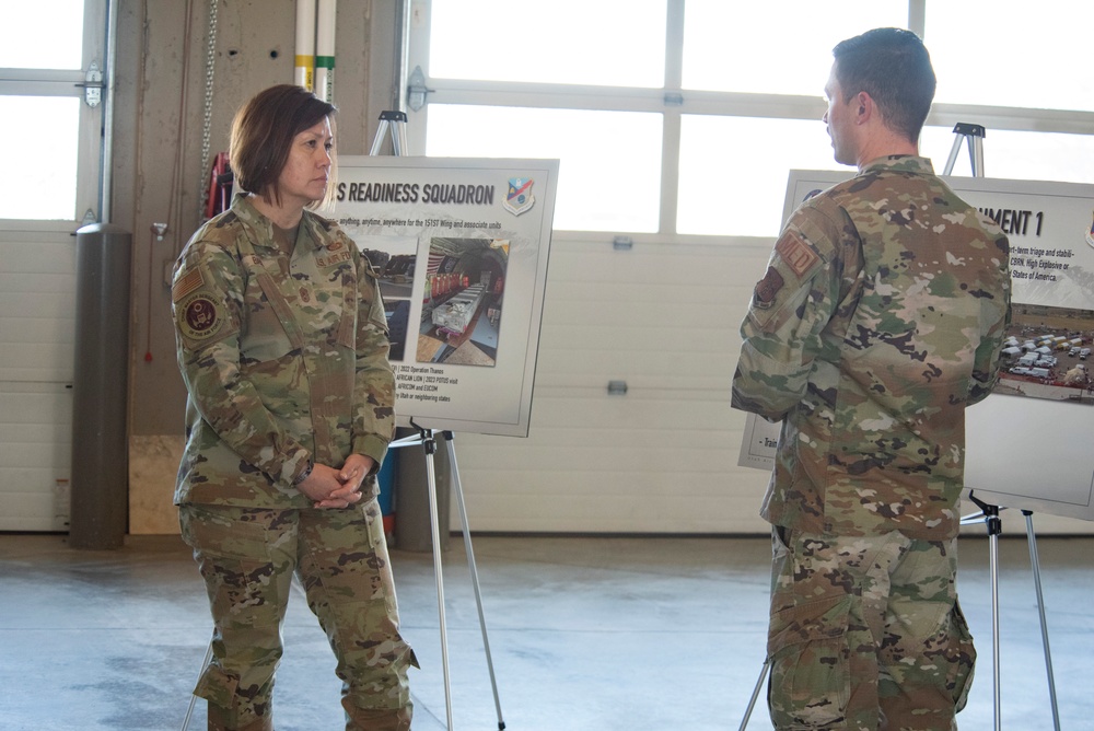 CMSAF JoAnne S. Bass Visits Utah Air National Guard