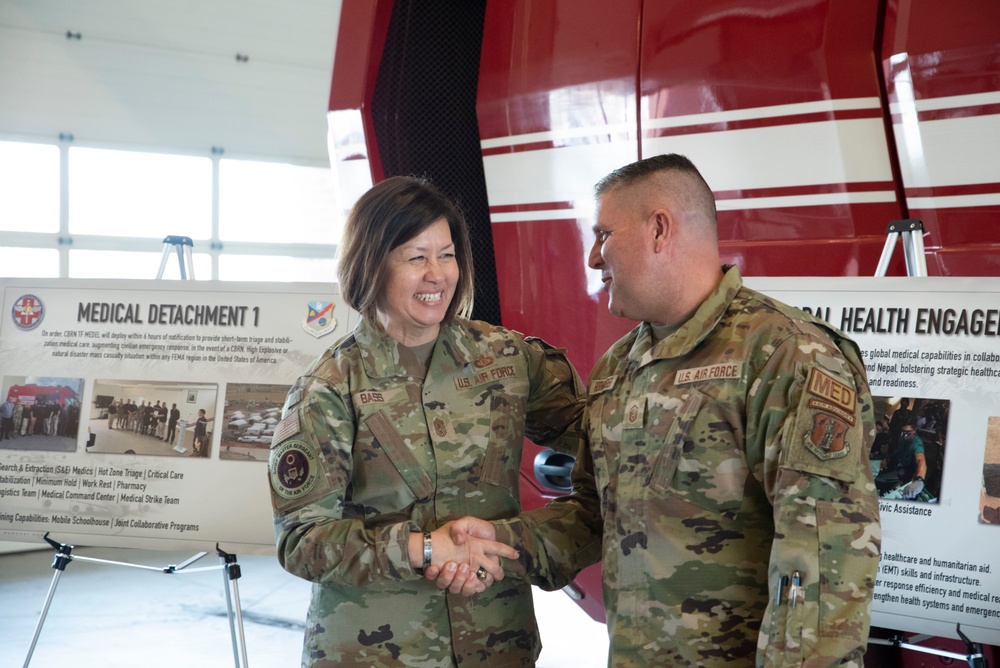 CMSAF JoAnne S. Bass Visits Utah Air National Guard