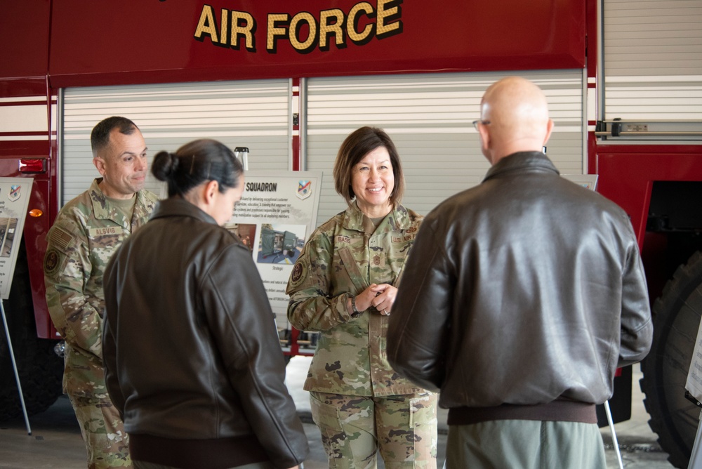 CMSAF JoAnne S. Bass Visits Utah Air National Guard