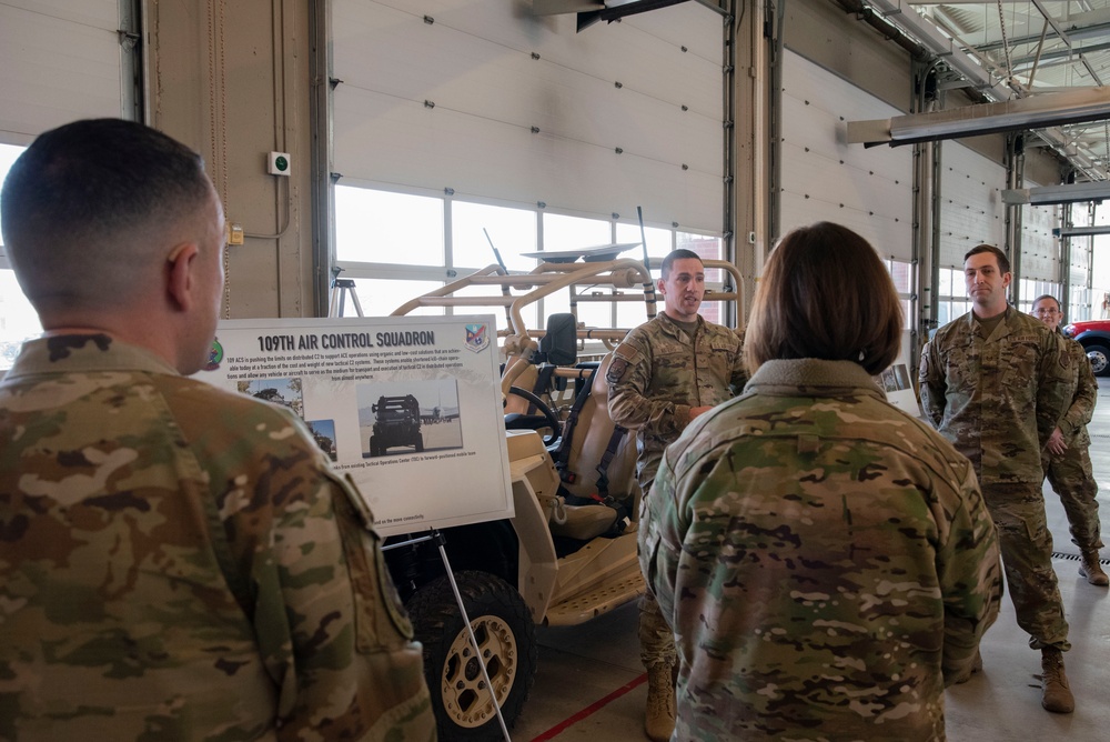 CMSAF JoAnne S. Bass Visits Utah Air National Guard