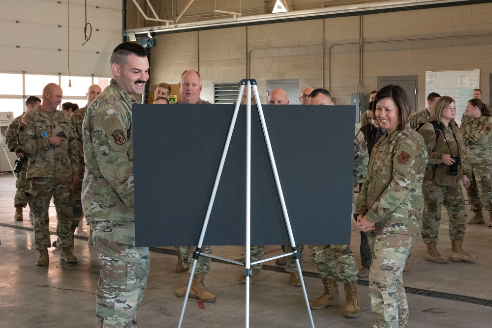 CMSAF JoAnne S. Bass Visits Utah Air National Guard