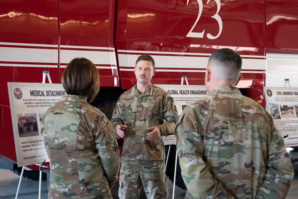 CMSAF JoAnne S. Bass Visits Utah Air National Guard