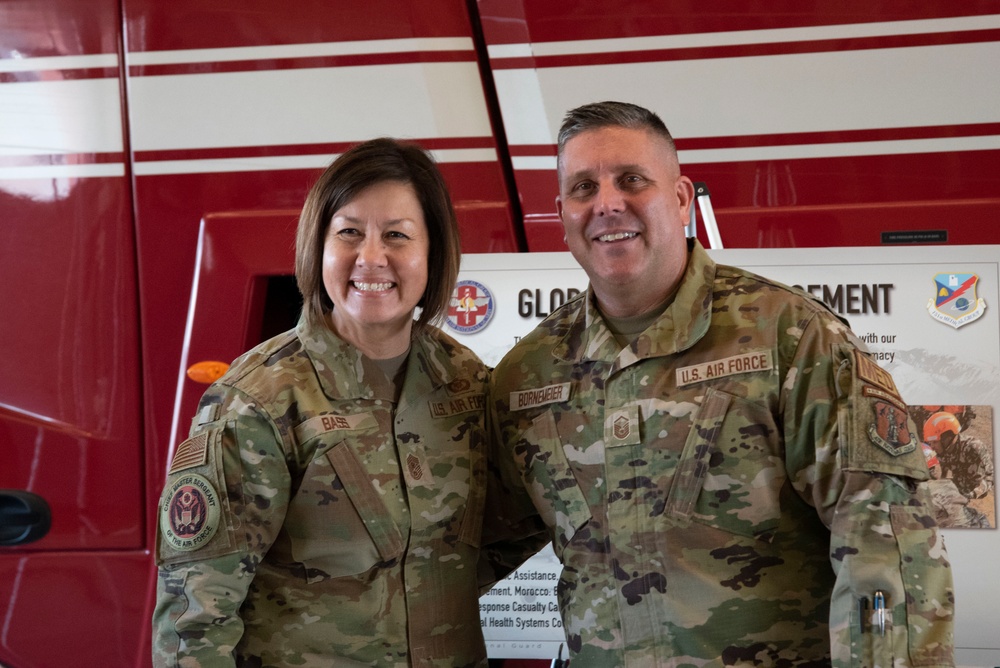 CMSAF JoAnne S. Bass Visits Utah Air National Guard