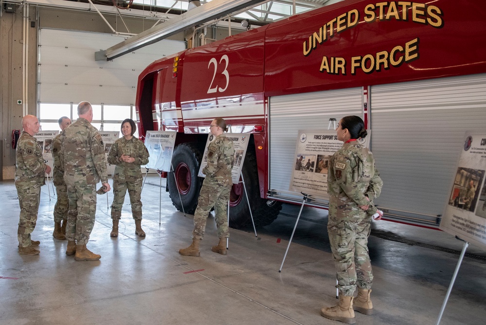 CMSAF JoAnne S. Bass Visits Utah Air National Guard