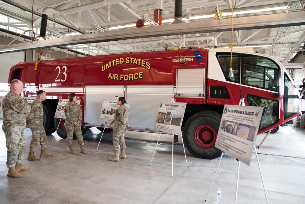 CMSAF JoAnne S. Bass Visits Utah Air National Guard