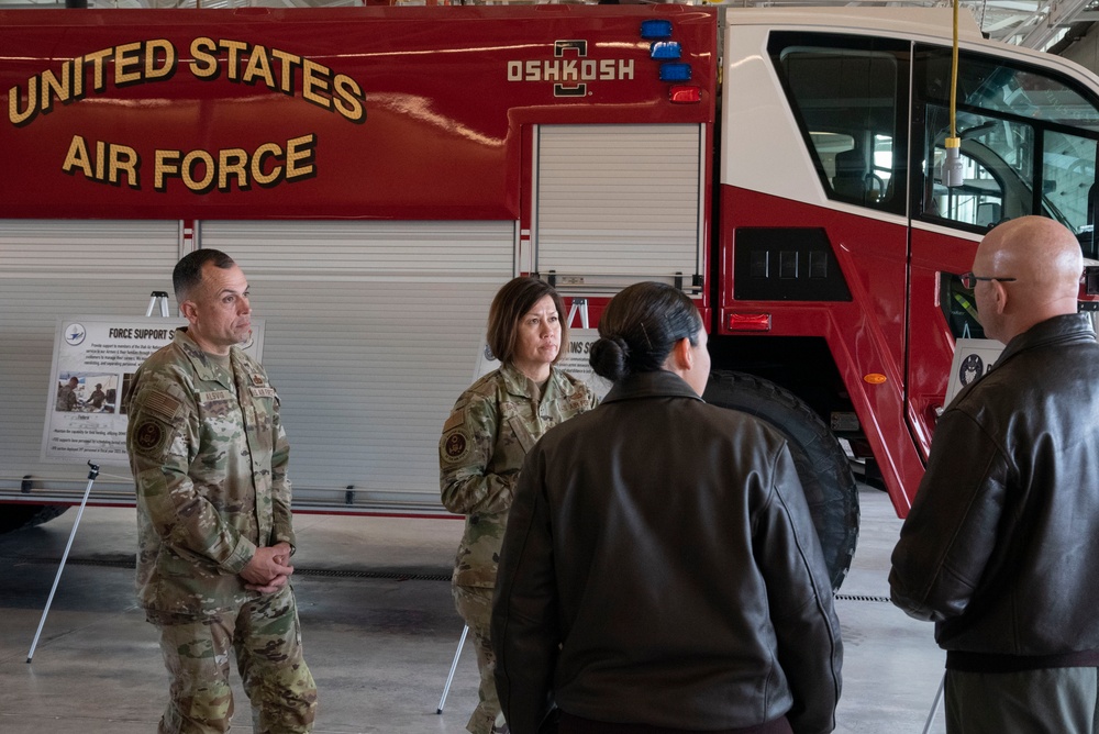 CMSAF JoAnne S. Bass Visits Utah Air National Guard