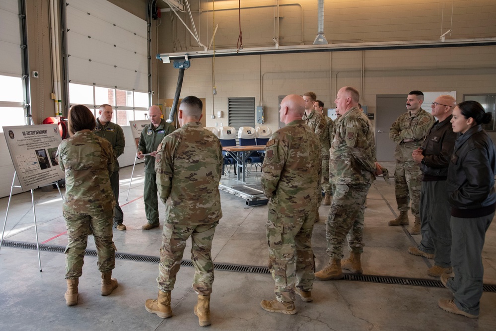 CMSAF JoAnne S. Bass Visits Utah Air National Guard