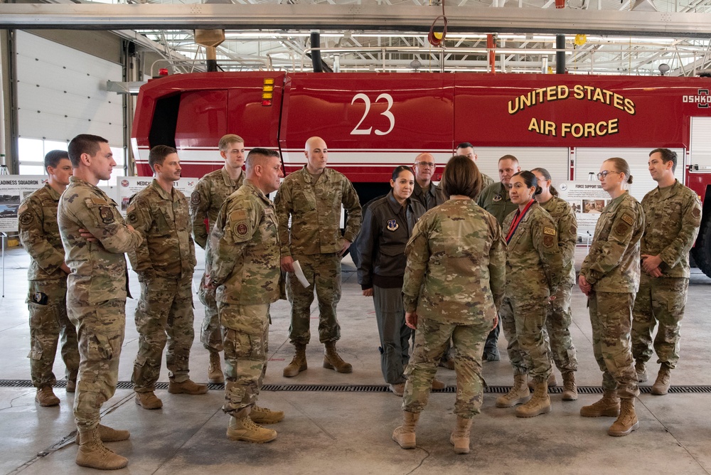 CMSAF JoAnne S. Bass Visits Utah Air National Guard