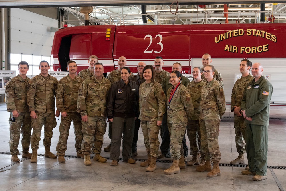 CMSAF JoAnne S. Bass Visits Utah Air National Guard