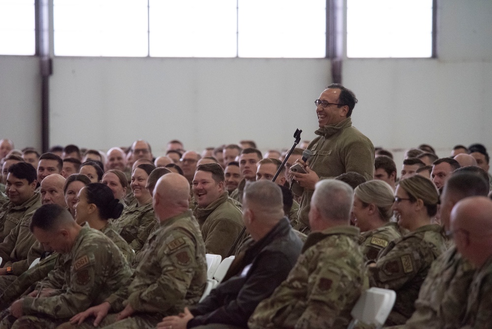 CMSAF JoAnne S. Bass Visits Utah Air National Guard