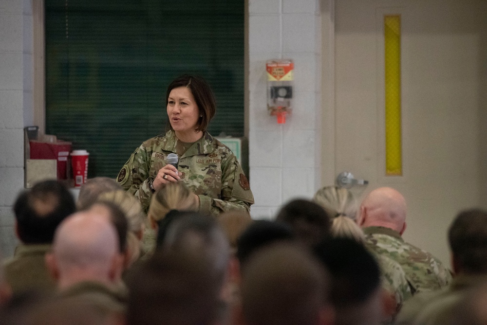 CMSAF JoAnne S. Bass Visits Utah Air National Guard