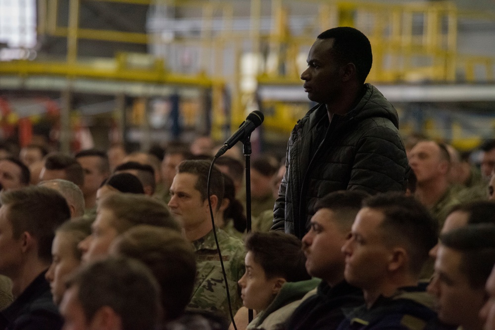 CMSAF JoAnne S. Bass Visits Utah Air National Guard