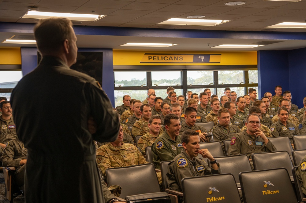 18th Air Force Commander visits Joint Base Charleston