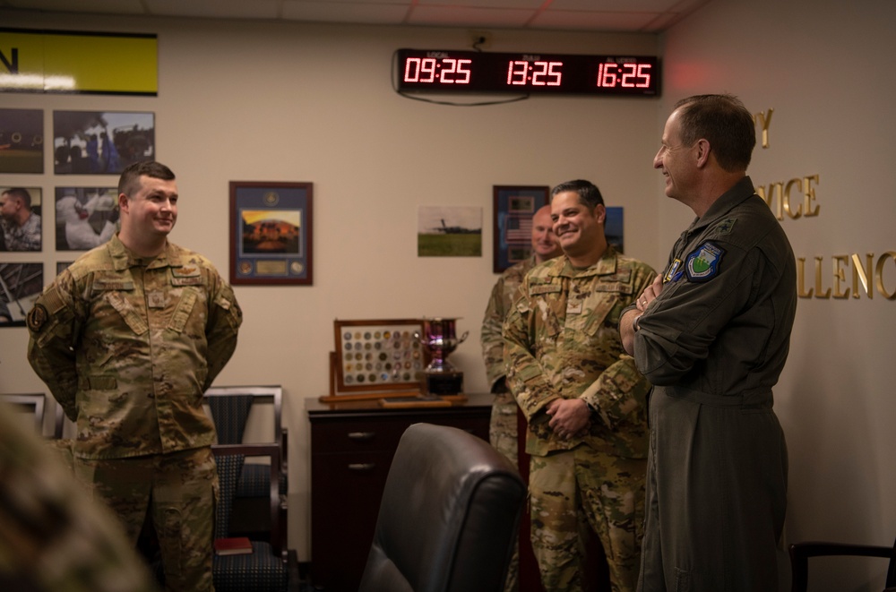 18th Air Force Commander visits Joint Base Charleston