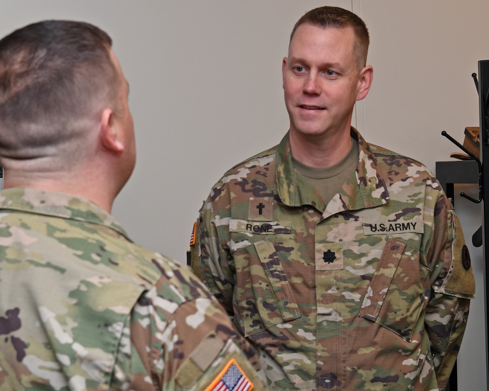 From basic military training to seminary: new command chaplain embraces Headquarters SDDC