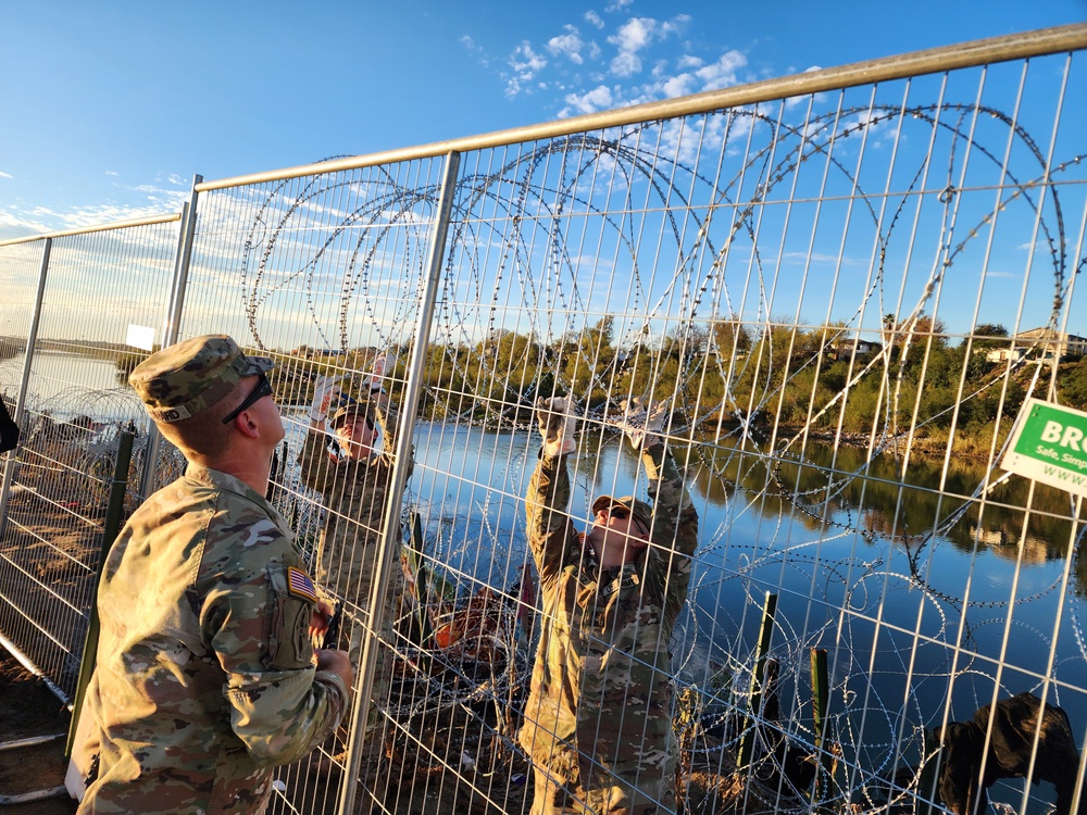 Razor Wire tops anti climb barriers